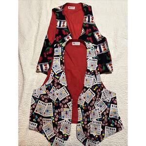 handmade vest Edward E Winters. Bingo And 7 Slot